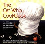 Front cover of The cat who-- cookbook by Unknown