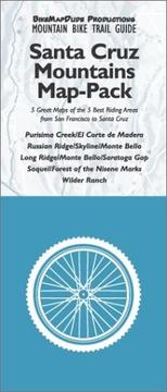 Cover of: BikeMapDude Productions Mountain Bike Trail Guides: The Santa Cruz Mountains Map-Pack