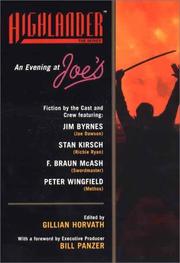 Cover of: An evening at Joe's: fiction by the cast and crew