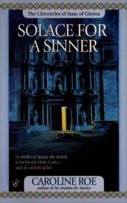 Cover of: Solace for a Sinner (Isaac of Gerona)