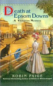 Cover of: Death at Epsom Downs by Robin Paige
