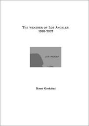 Cover of: The Weather Of Los Angeles: 1998-2002