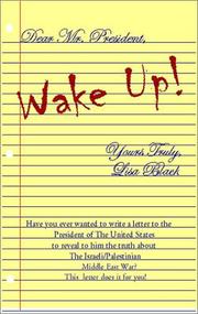 Cover of: Dear Mr. President, Wake Up!