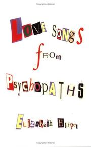 Cover of: Love Songs from Psychopaths