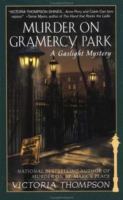 Cover of: Murder on Gramercy Park