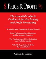 Price & Profit by William Berends