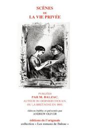 Cover of: Scènes de la vie privée by Honoré de Balzac