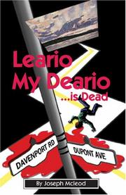 Cover of: Leario my Deario ... is dead