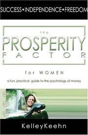 The Prosperity Factor for Women by Kelley Keehn