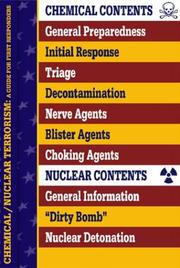 Cover of: Chemical/Nuclear Terrorism: A Guide For First Responders