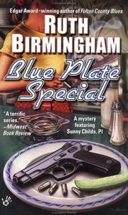 Cover of: Blue plate special by Ruth Birmingham