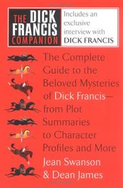 Cover of: The Dick Francis companion