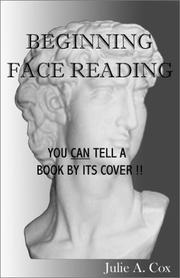 Cover of: Beginning Face Reading by Julie Cox