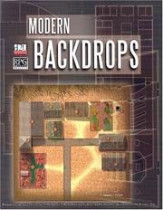 Modern Backdrops (d20 3.5 Modern Roleplaying) by Carrie Baize