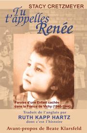 Cover of: Tu t'appelles Renée