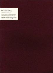 Cover of: The Art of Adding and the Art of Taking Away: Selections from John Updike's Manuscripts (Houghton Library Publications)