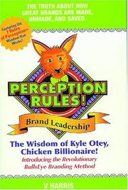 Cover of: Perception Rules Brand Leadership (Perception Rules) | V. Harris