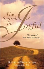 Cover of: The Search for Joyful (Mrs. Mike #2)