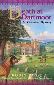 Cover of: Death at Dartmoor by Robin Paige