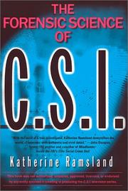 Cover of: Forensic Science of CSI by Katherine M. Ramsland