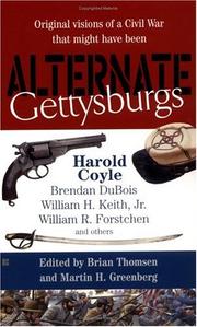Cover of: Alternate Gettysburgs
