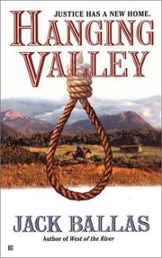 Cover of: Hanging valley