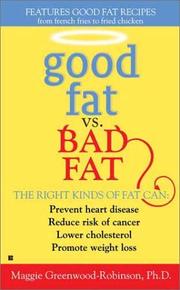 Cover of: Good fat vs. bad fat