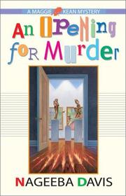 Cover of: An opening for murder