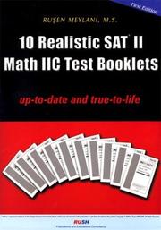 Cover of: 10 Realistic SAT II Math IIC Test Booklets