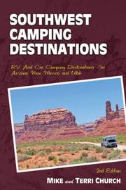 Cover of: Pacific Northwest Camping Destinations by Mike Church, Terri Church