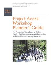 Cover of: Project Access Workshop Planner's Guide: by Susan Foster and Gary Long