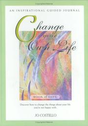 Change Your Own Life Book of Days by Jo Costello