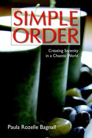 Cover of: Simple Order by P. R. Bagnall