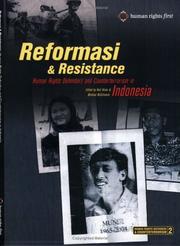 Cover of: Reformasi & Resistance: Human Rights Defenders & Counterterrorism in Indonesia