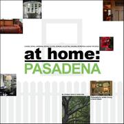 Cover of: At Home Pasadena by Jill A. Ganon, Sandy Gillis