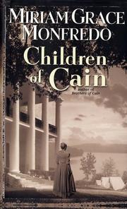 Cover of: Children of Cain by Miriam Grace Monfredo