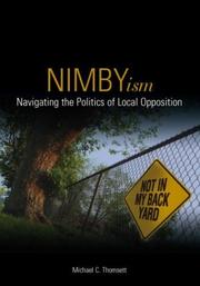 Cover of: NIMBYism | Michael C. Thomsett