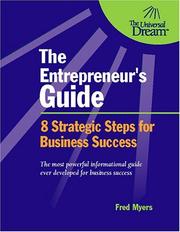 Cover of: The Entrepreneur's Guide: 8 Strategic Steps for Business Success
