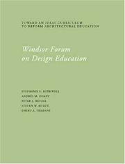 Cover of: Windsor Forum on Design Education