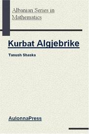 Cover of: Kurbat Algjebrike