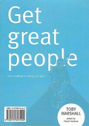 Cover of: Get Great People: Your Roadmap to Hiring the Best