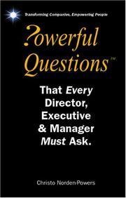 Cover of: Powerful Questions | Christo Norden-Powers