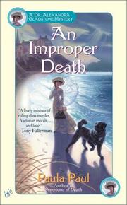 Cover of: An Improper Death: A Dr. Alexandra Gladstone Mystery