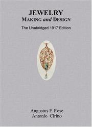 Cover of: Jewelry Making and Design by Augustus F. Rose, Antonio Cerrino