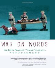 Cover of: War on Words: The John Bradley - Tomaz Salamun Confusement