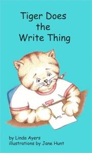 Cover of: Tiger Does the Write Thing