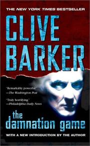 Cover of: The damnation game by Clive Barker