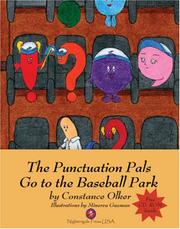 Cover of: The Punctuation Pals Go to the Baseball Park | Constance Olker