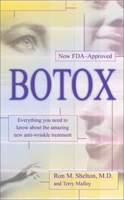 Cover of: Botox by Ron M. Shelton M.D., Terry Malloy