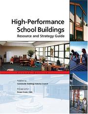 Cover of: High-Performance School Buildings Resource and Strategy Guide